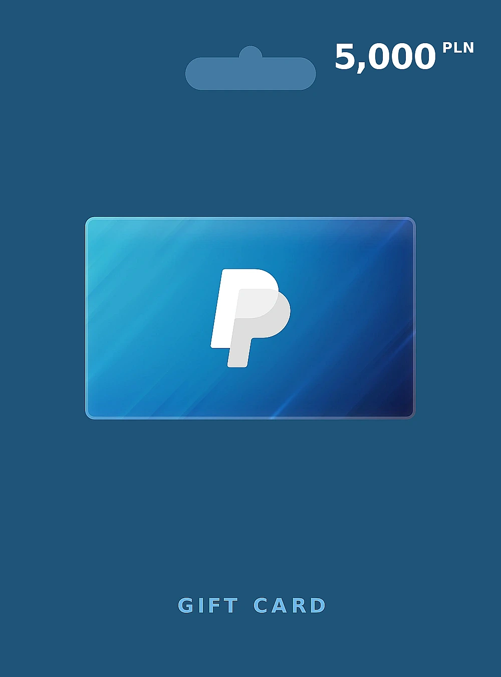 Paypal Instant Top Up Gift Card 5000 PLN GLOBAL