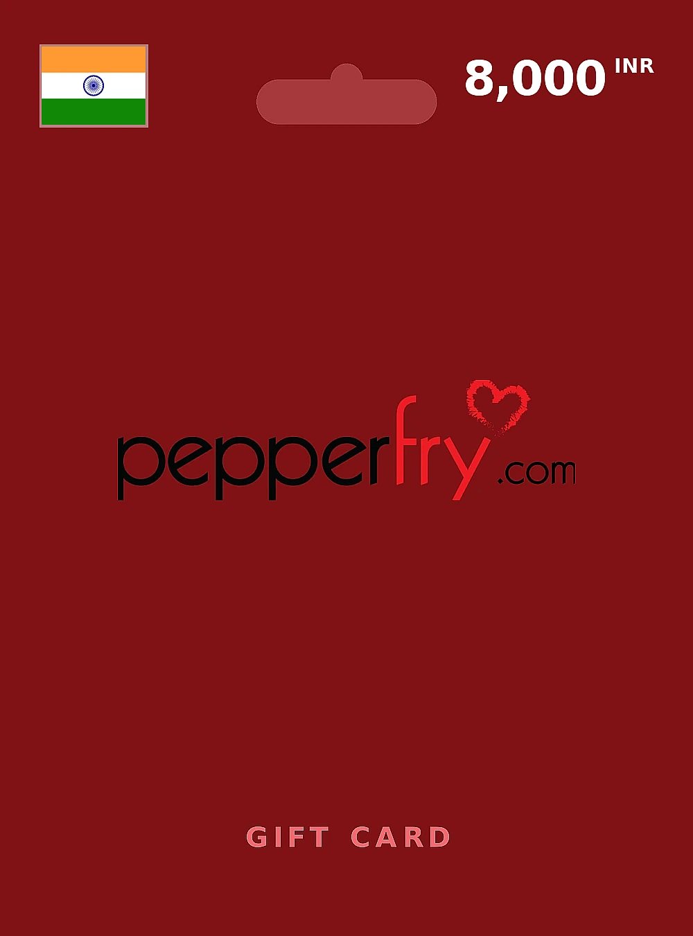 Pepperfry Gift Card 8000 INR INDIA