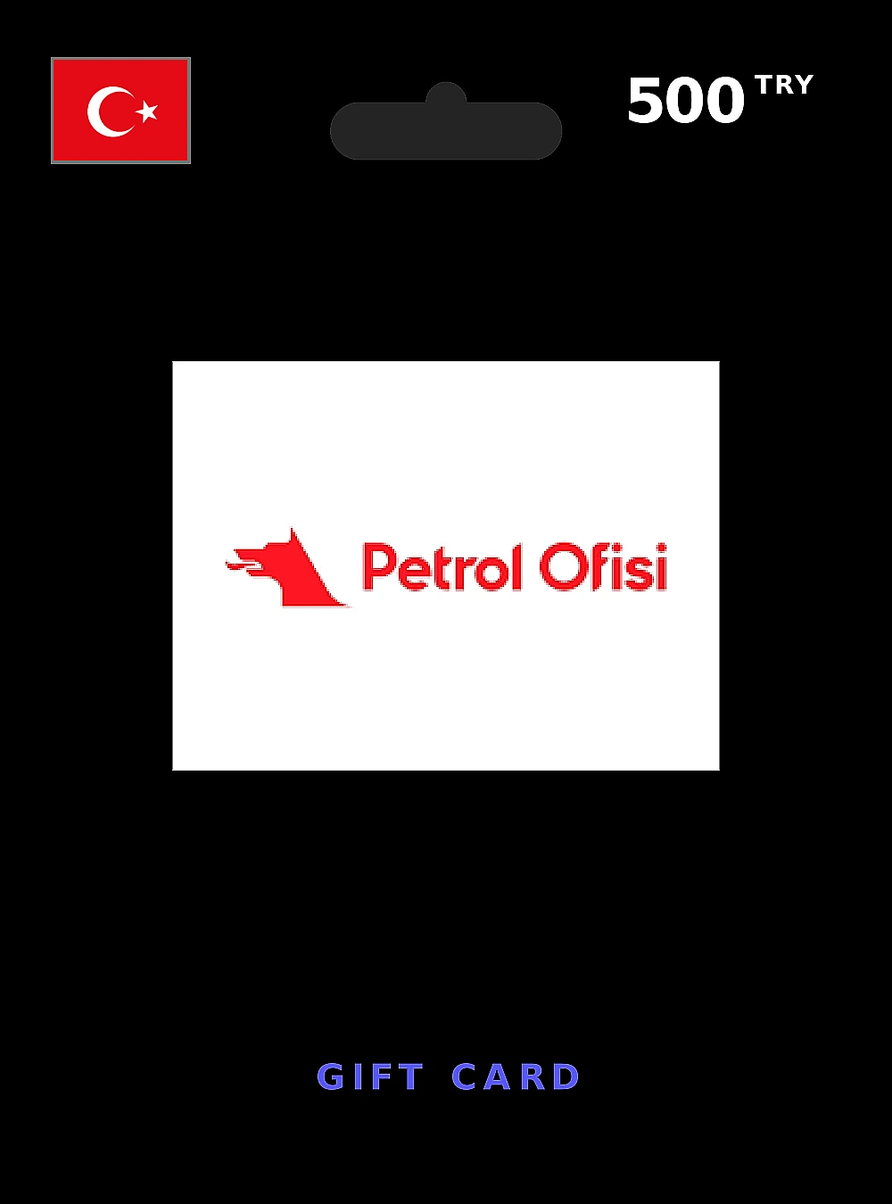 Petrol Ofisi Gift Card 500 TRY TüRKIYE