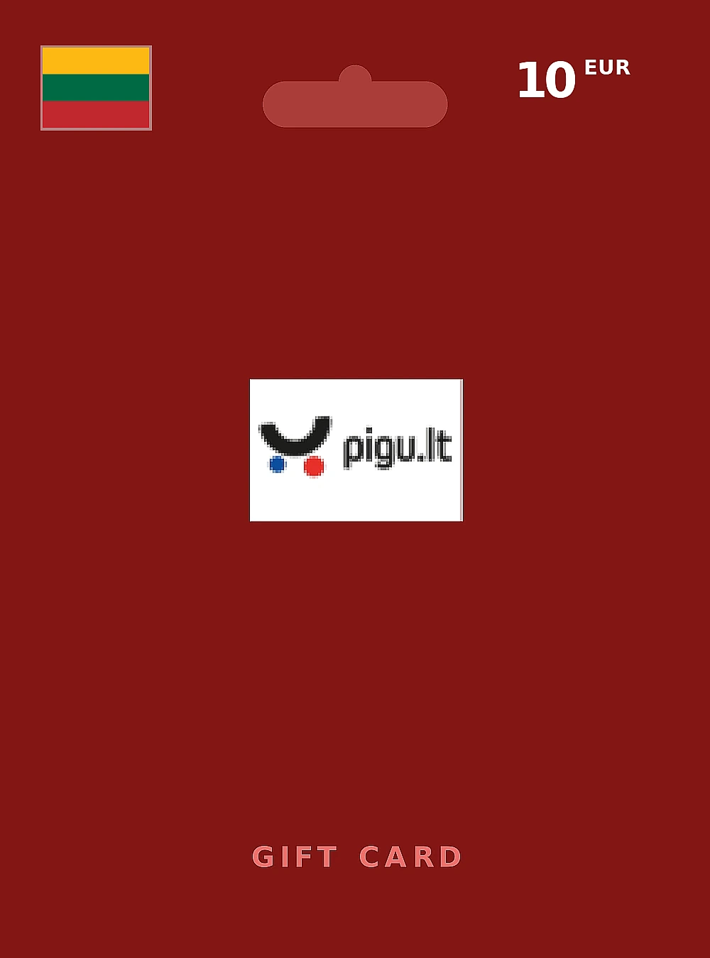 Pigu.lt Gift Card 10 EUR LITHUANIA