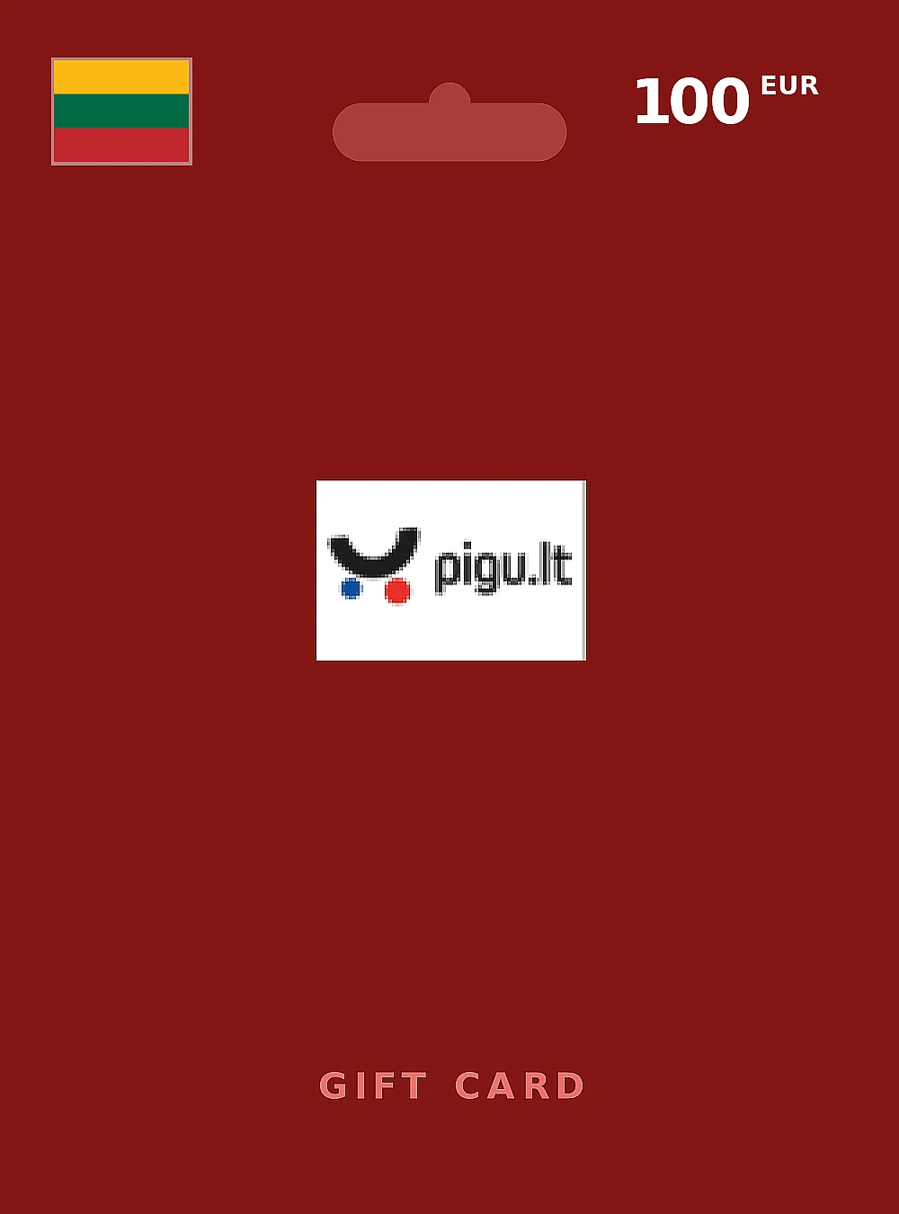 Pigu.lt Gift Card 100 EUR LITHUANIA