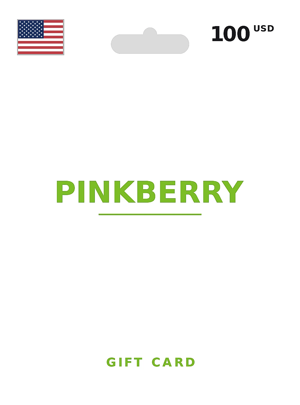 Pinkberry Gift Card 100 USD UNITED STATES