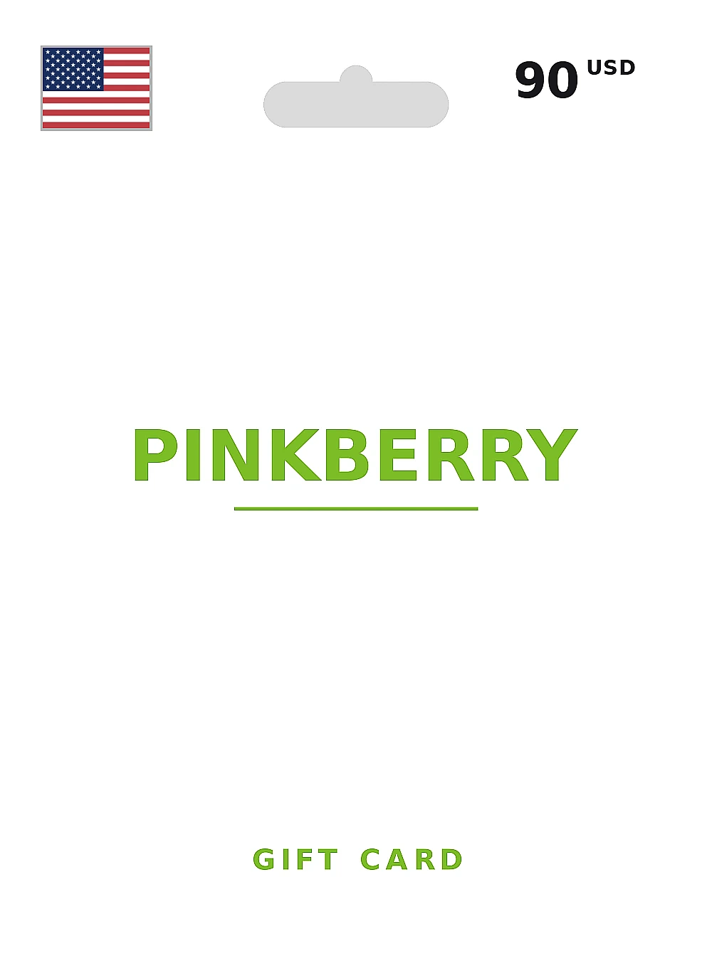 Pinkberry Gift Card 90 USD UNITED STATES