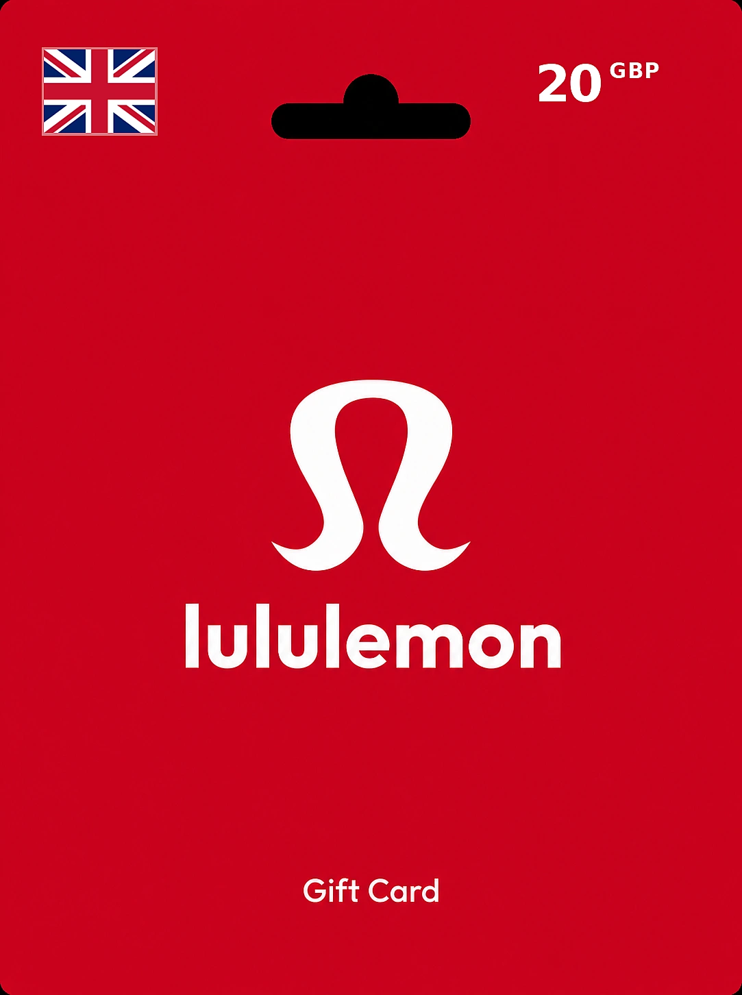 Lululemon Gift Card 20 GBP UNITED KINGDOM