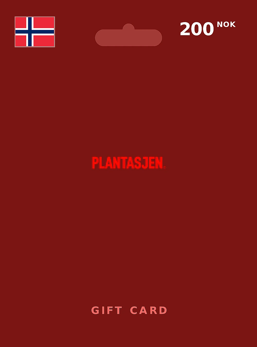 Plantasjen Gift Card 200 NOK NORWAY