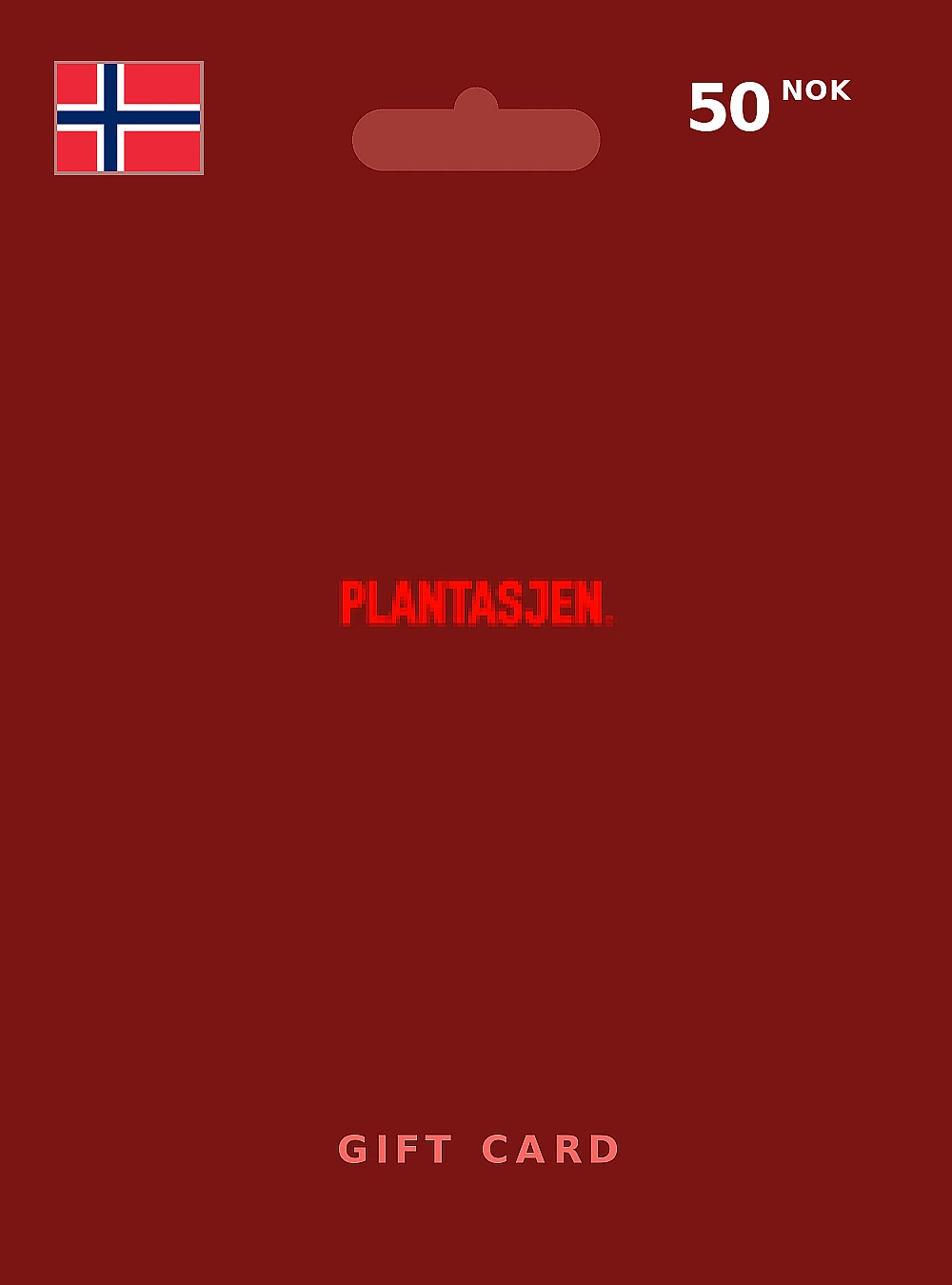 Plantasjen Gift Card 50 NOK NORWAY