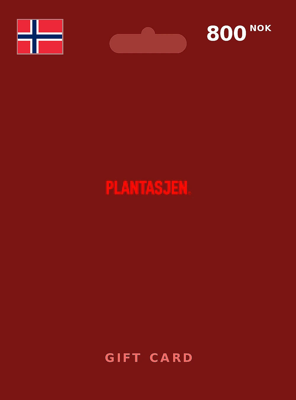 Plantasjen Gift Card 800 NOK NORWAY