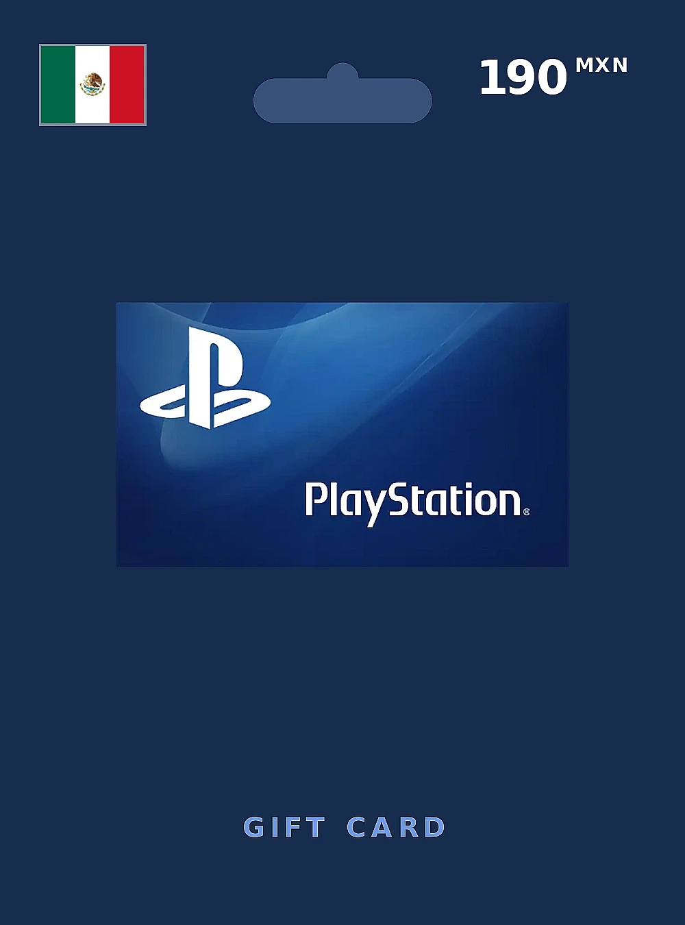 PlayStation Gift Card 190 MXN MEXICO