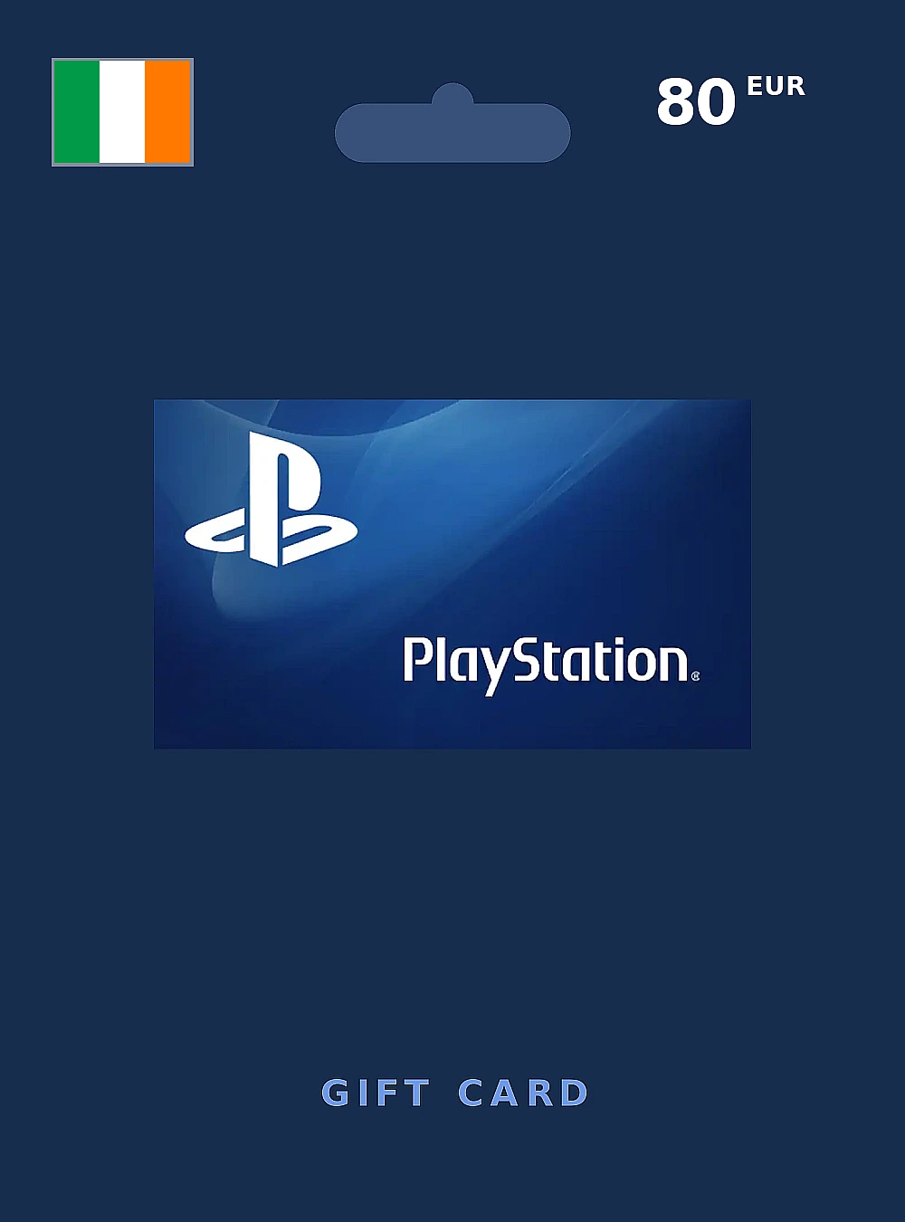 Playstation Gift Card 80 EUR IRELAND