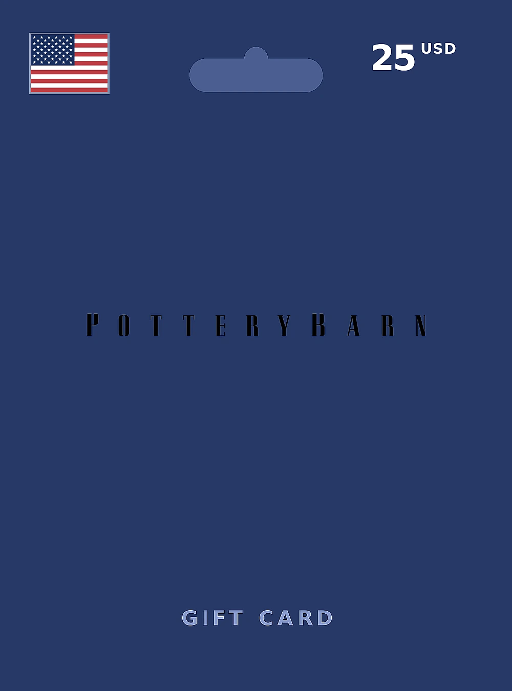 Pottery Barn Gift Card 25 USD UNITED STATES