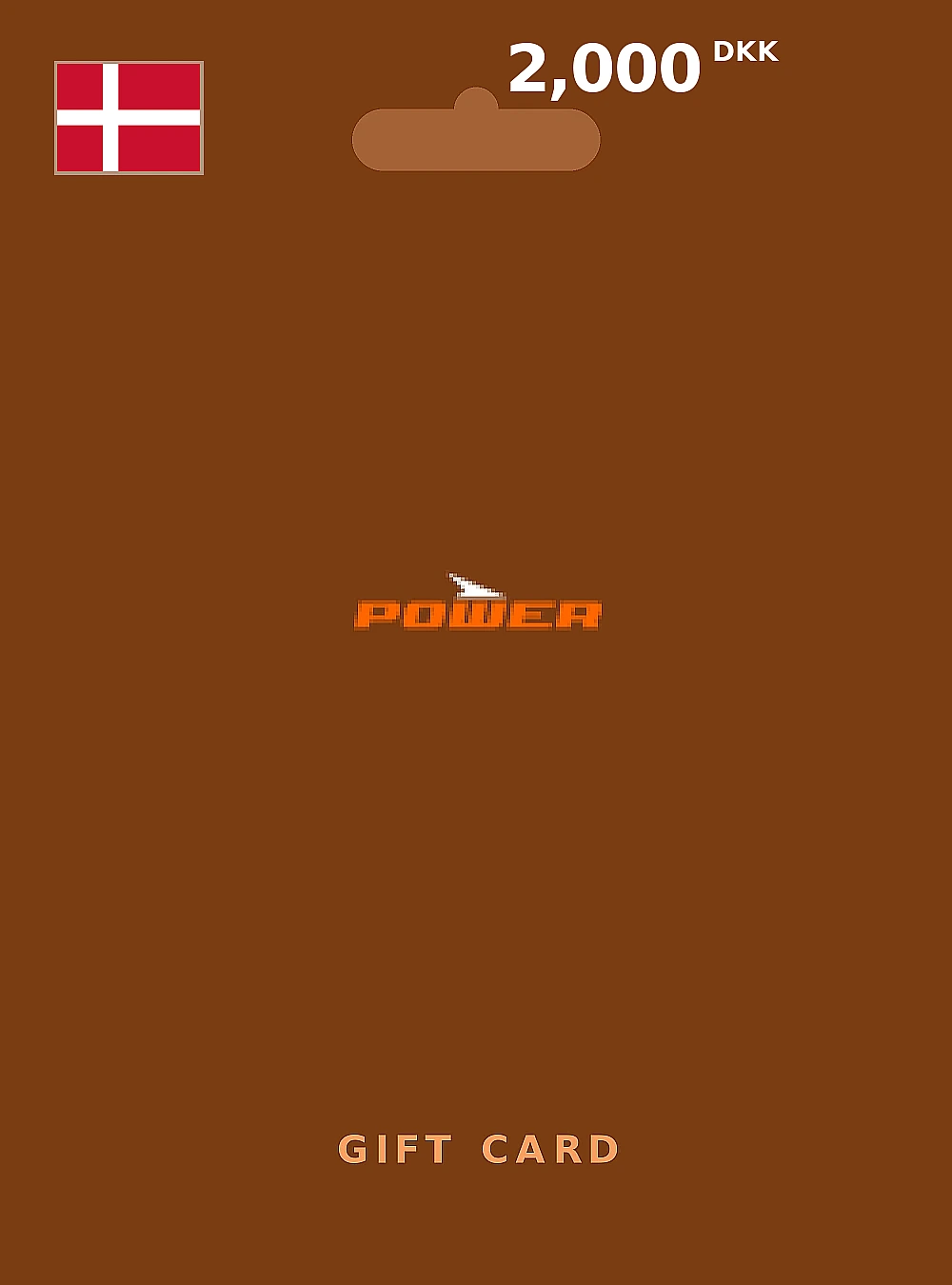 POWER Gift Card 2000 DKK DENMARK