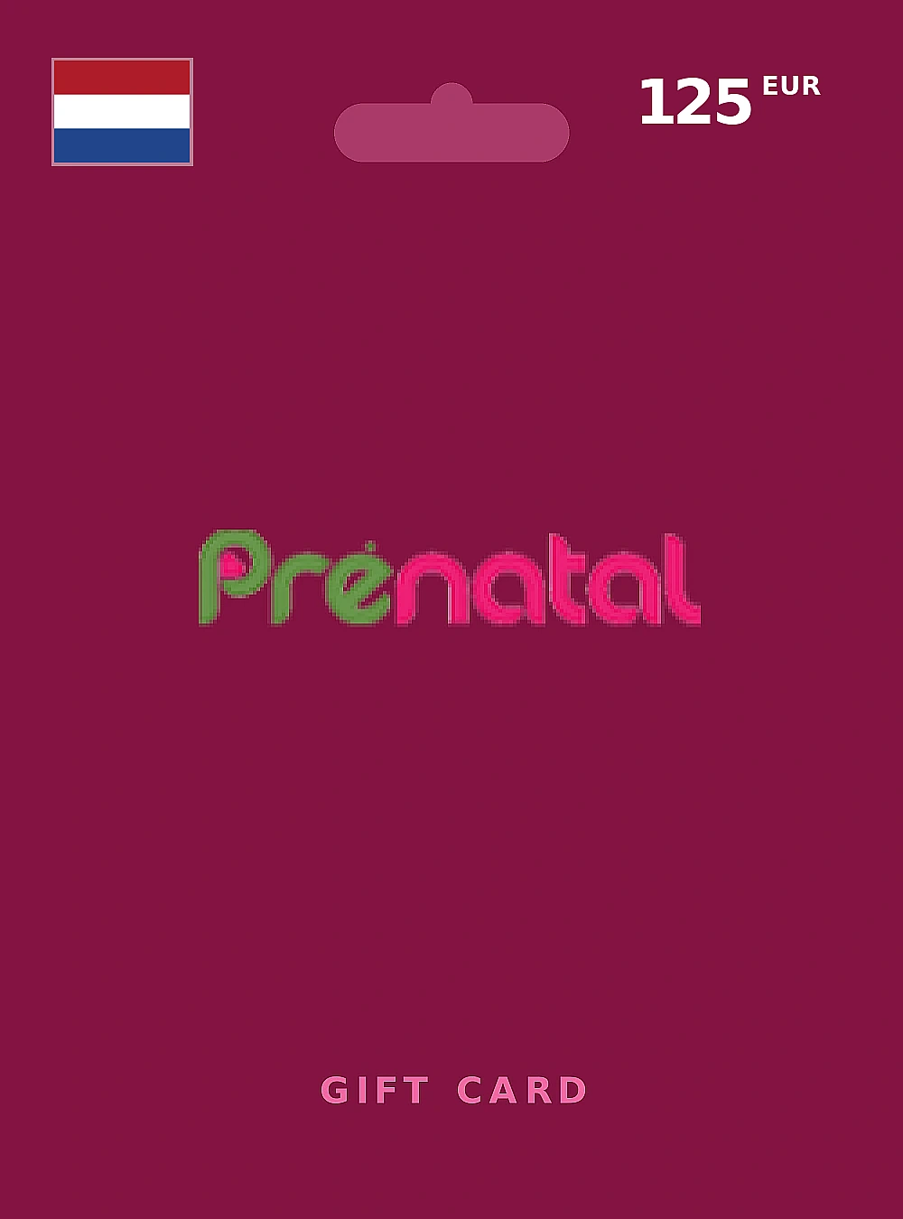 Prenatal Gift Card 125 EUR NETHERLANDS