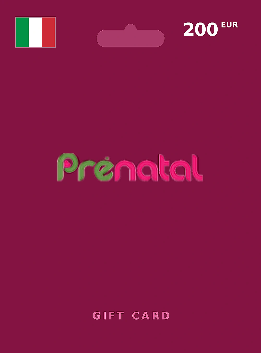 Prenatal Gift Card 200 EUR ITALY