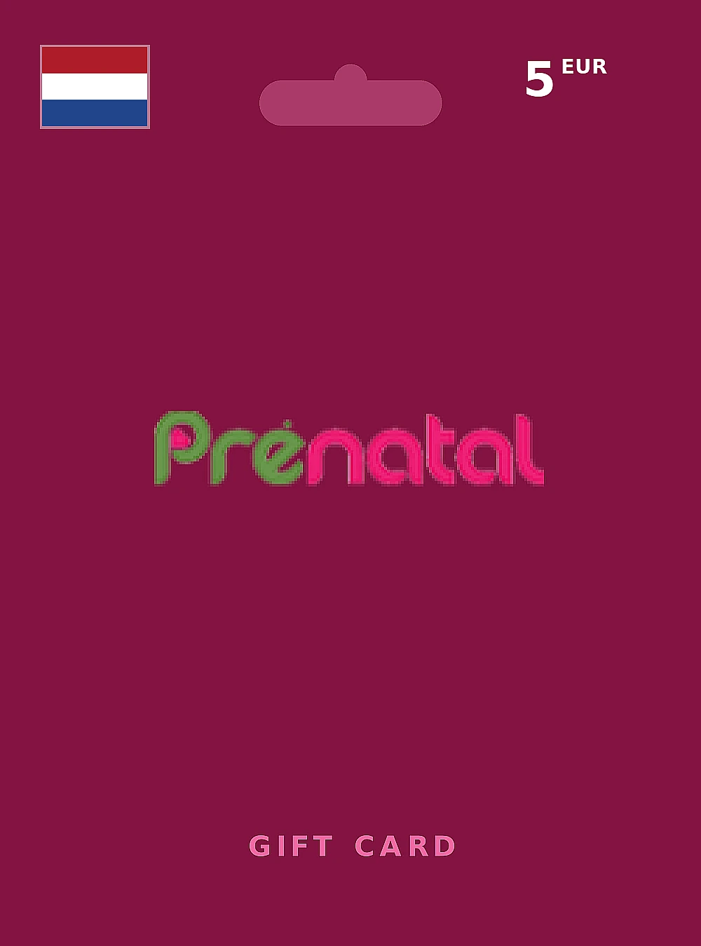 Prenatal Gift Card 5 EUR NETHERLANDS