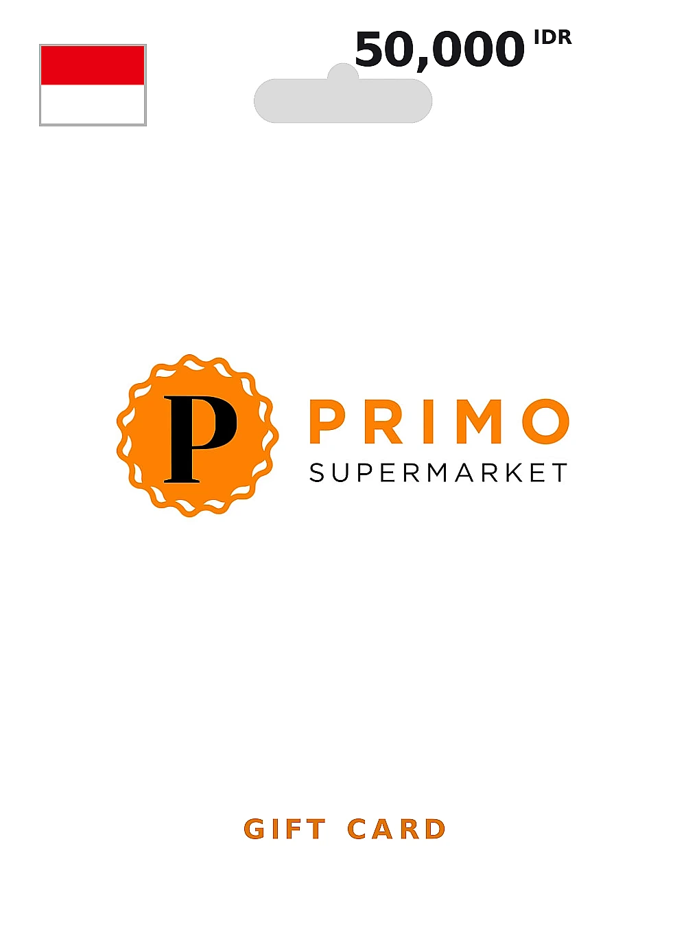 Primo Supermarket Gift Card 50000 IDR INDONESIA