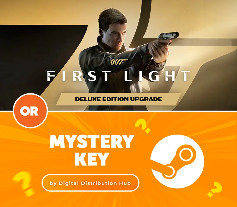 007 First Light - Deluxe Edition or Mystery Steam CD Key by Digital Distribution Hub