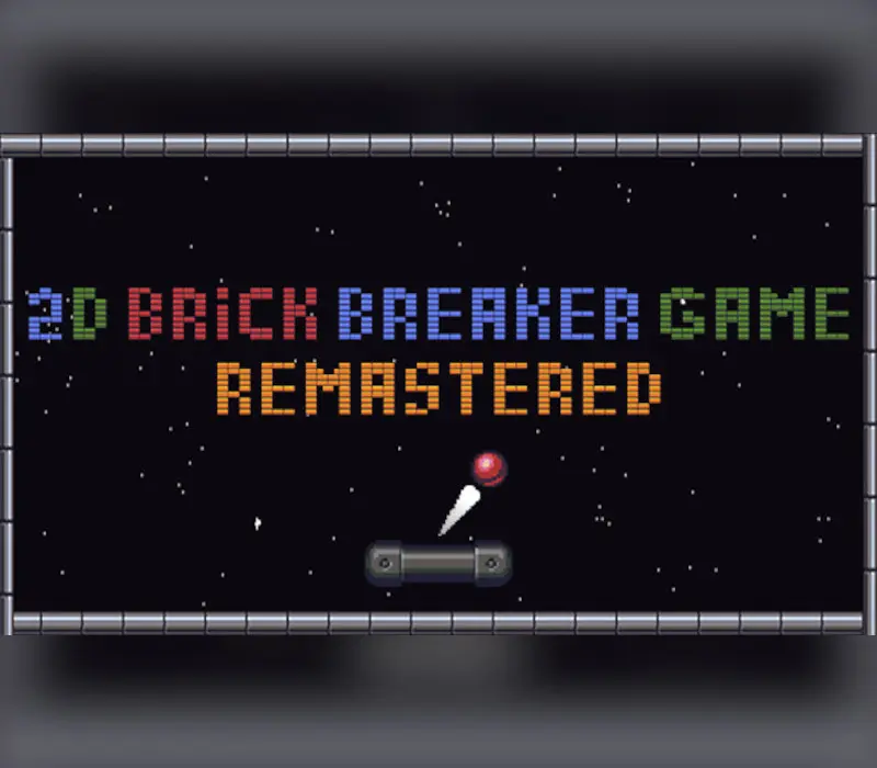 2D Brick Breaker Game REMASTERED Steam CD Key
