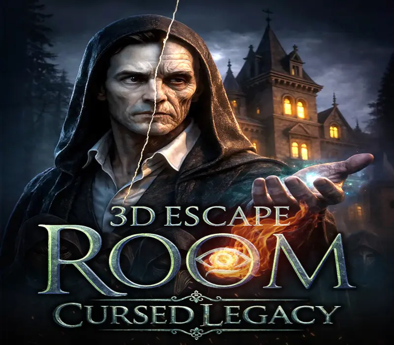 3D Escape Room: Cursed Legacy PC Steam CD Key