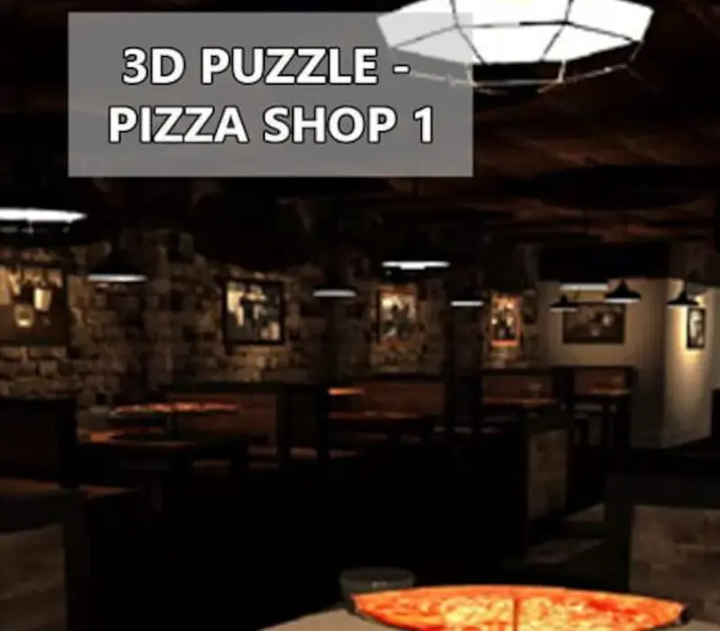  3D PUZZLE - Pizza Shop 1 PC Steam CD Key