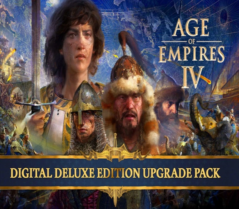 Age of Empires IV - Digital Deluxe Upgrade Pack DLC EU PC Steam CD Key