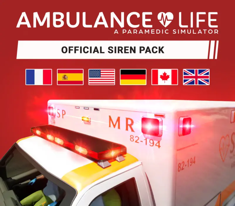 Ambulance Life: A Paramedic Simulator - Official Siren Pack DLC EU PC Steam CD Key