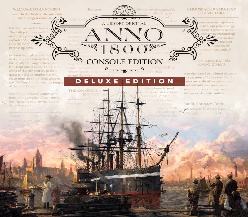 Anno 1800 Console Edition: Deluxe AR Xbox Series X|S CD Key