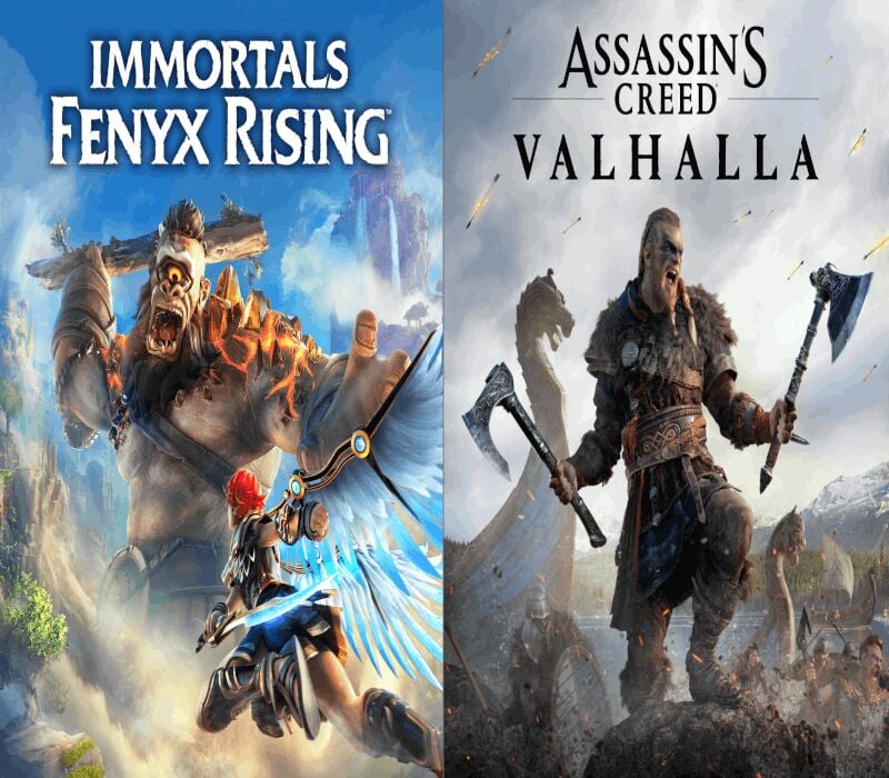 Assassin's Creed Valhalla + Immortals Fenyx Rising Bundle AR XBOX One / Xbox Series X|S CD Key