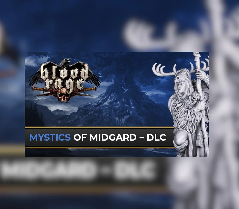 Blood Rage: Digital Edition - Mystics of Midgard DLC EU PC Steam CD Key