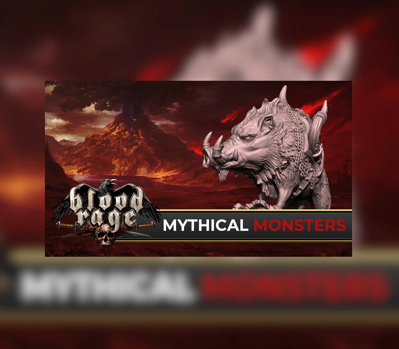 Blood Rage: Digital Edition - Mythical Monsters DLC EU PC Steam CD Key