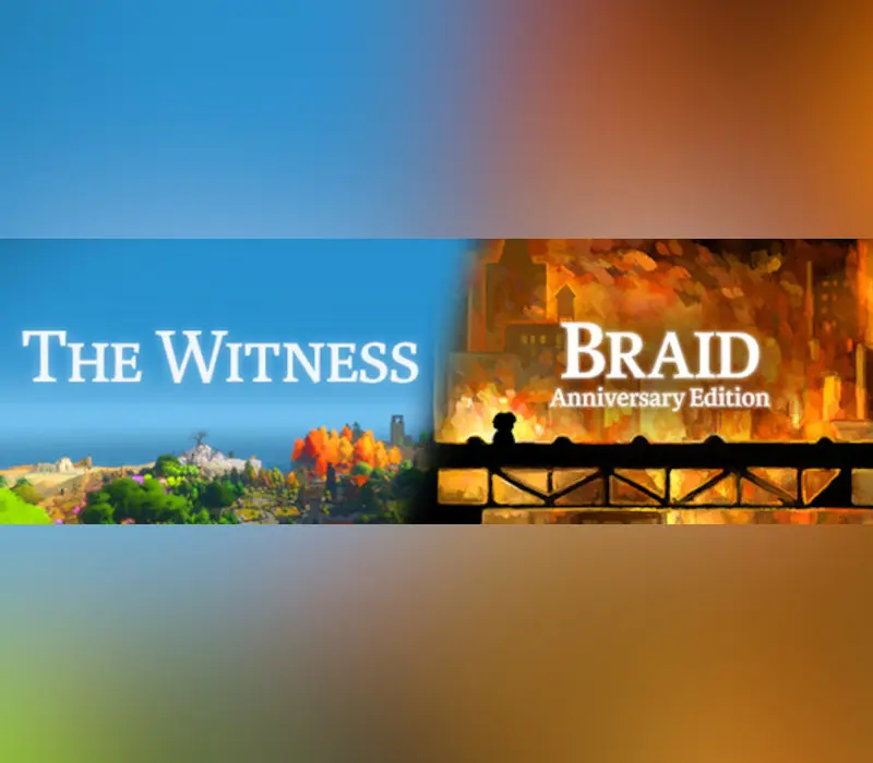 Braid Anniversary Edition + The Witness Bundle PC Steam CD Key