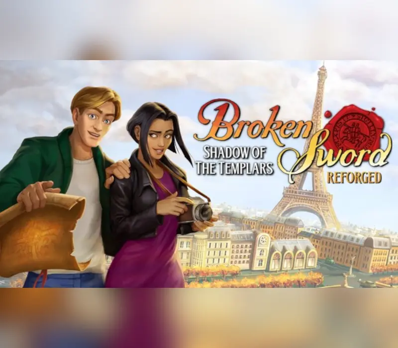 Broken Sword - Shadow of the Templars: Reforged PC Steam CD Key (valid until May, 2027) 