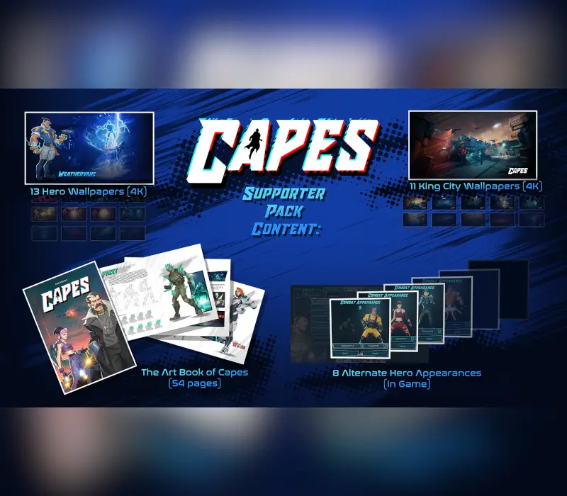 Capes - Supporter Pack DLC PC Steam CD Key