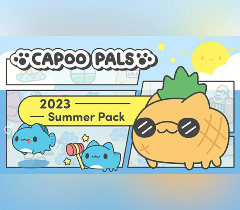 Capoo Pals - 2023 Summer Pack DLC PC Steam CD Key