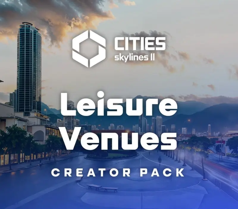 Cities: Skylines II - Creator Pack: Leisure Venues DLC EU PC Steam CD Key