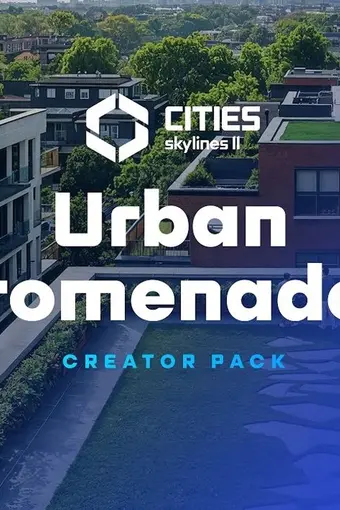 Cities: Skylines II - Creator Pack: Urban Promenades DLC EU PC Steam CD Key