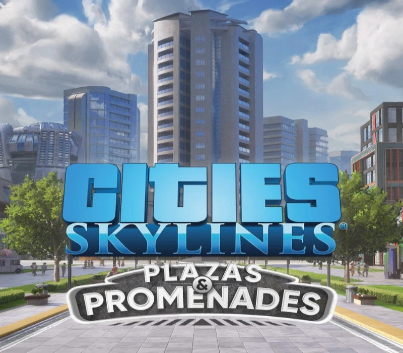 Cities: Skylines - Plazas & Promenades DLC EU v2 Steam Altergift