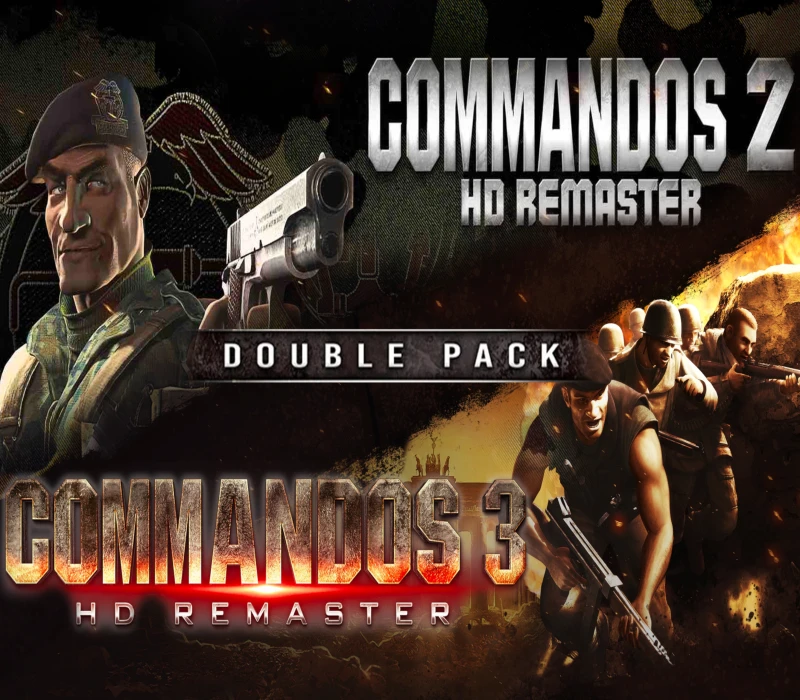 Commandos 2 & 3 – HD Remaster Double Pack Bundle EU PC Steam CD Key