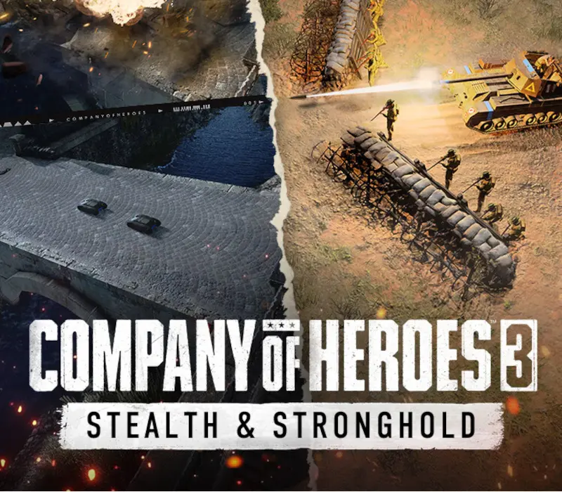 Company of Heroes 3 - Stealth & Stronghold DLC EU PC Steam CD Key