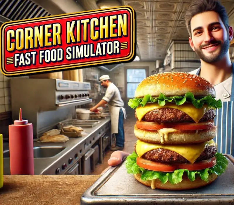 Corner Kitchen Fast Food Simulator NA PS5 CD Key