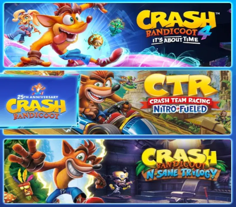 Crash Bandicoot Crashiversary Bundle US XBOX One / Xbox Series X|S CD Key