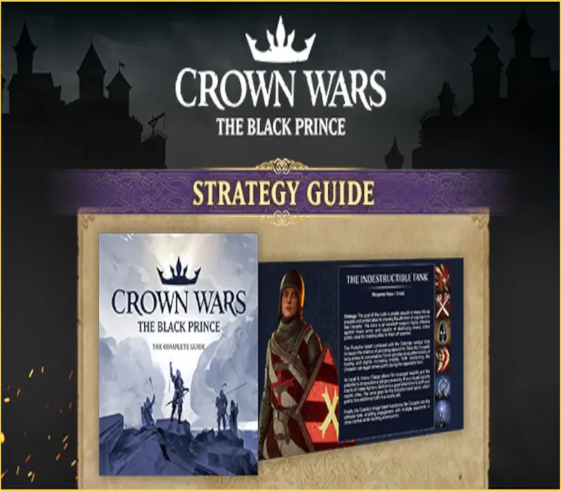 Crown Wars: The Black Prince - Strategy Guide DLC PC Steam CD Key