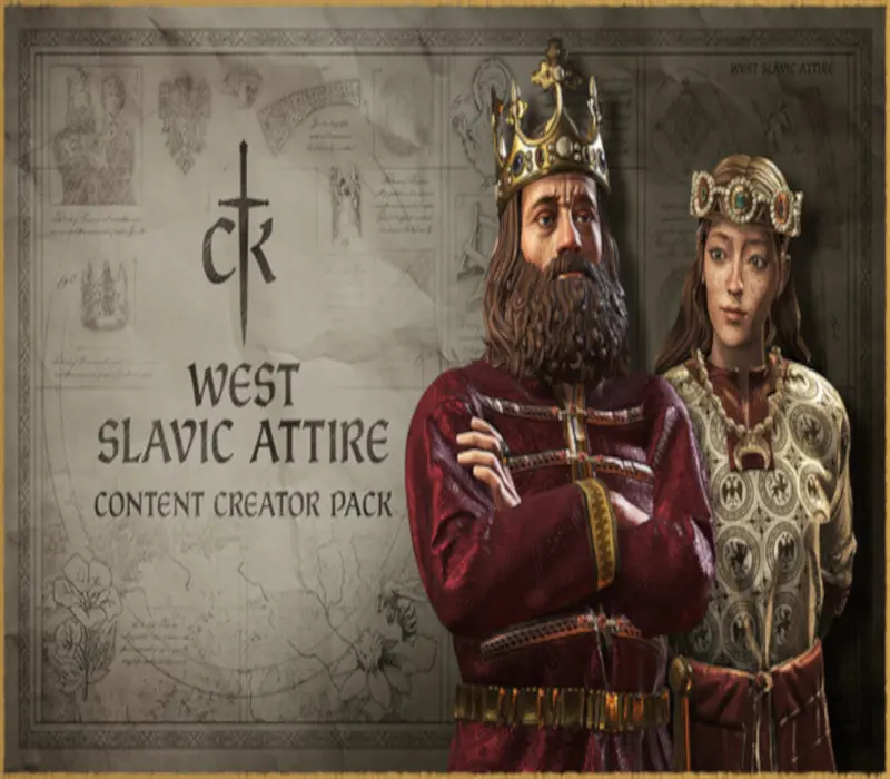 Crusader Kings III - Content Creator Pack: West Slavic Attire DLC PC Steam CD Key