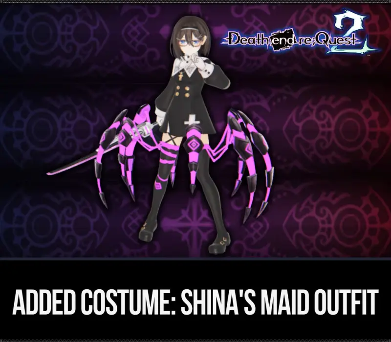 Death end re;Quest 2 - Shina's Maid Outfit DLC EU PC Steam CD Key