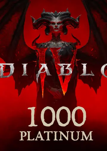 Diablo IV - 1000 Platinum Voucher XBOX One / Xbox Series X|S CD Key