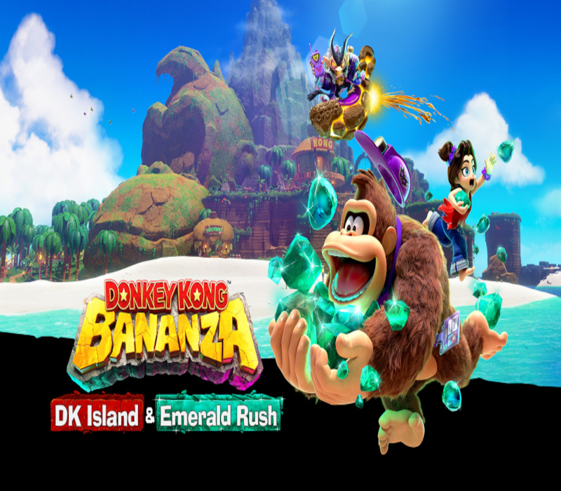 Donkey Kong Bananza: DK Island & Emerald Rush DLC EU Nintendo Switch 2 CD Key