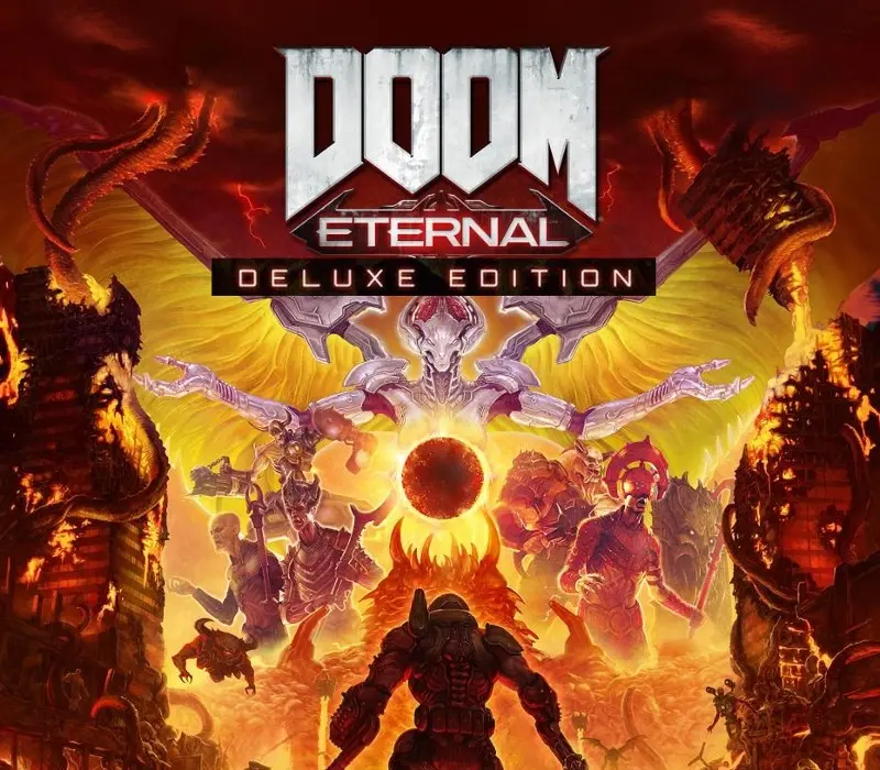 DOOM Eternal Deluxe Edition RoW PC Steam CD Key
