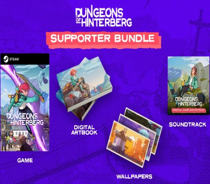 Dungeons of Hinterberg - Supporter Bundle RoW PC Steam CD Key