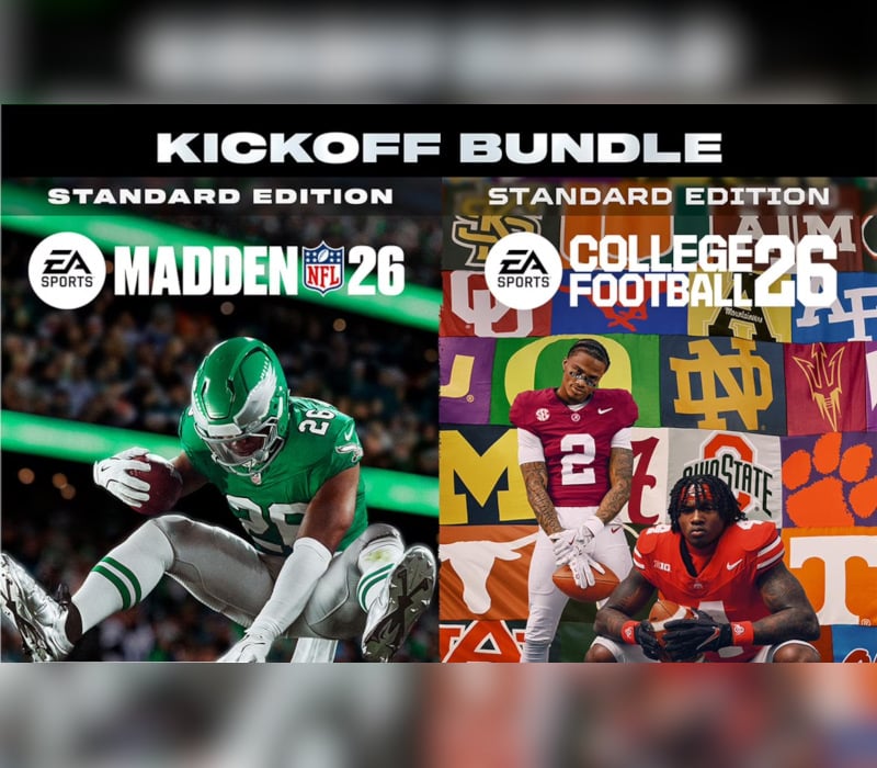 EA SPORTS Kickoff Bundle (Madden NFL 26 & College Football 26) US Xbox Series X|S CD Key