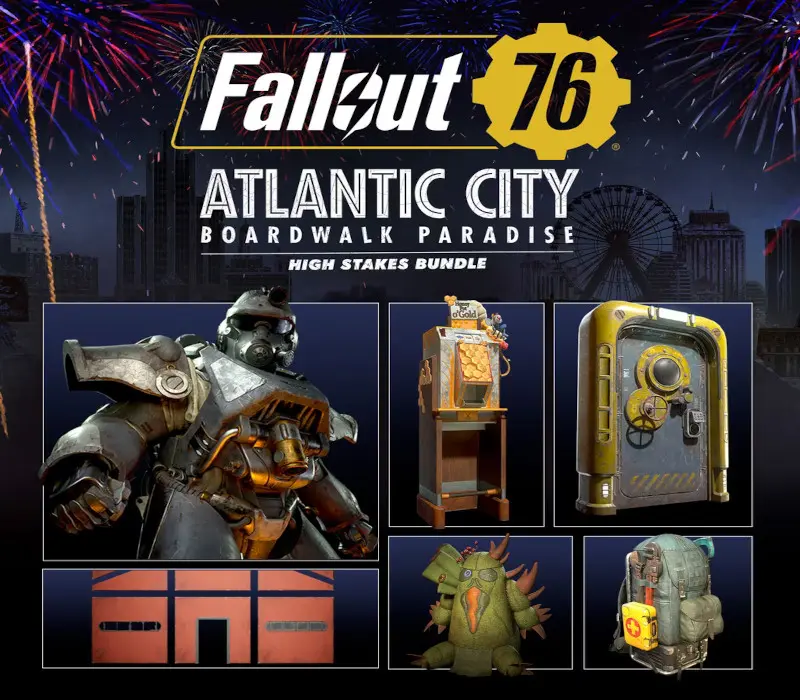 Fallout 76 - Atlantic City High Stakes Bundle DLC EU XBOX One / Xbox Series X|S CD Key