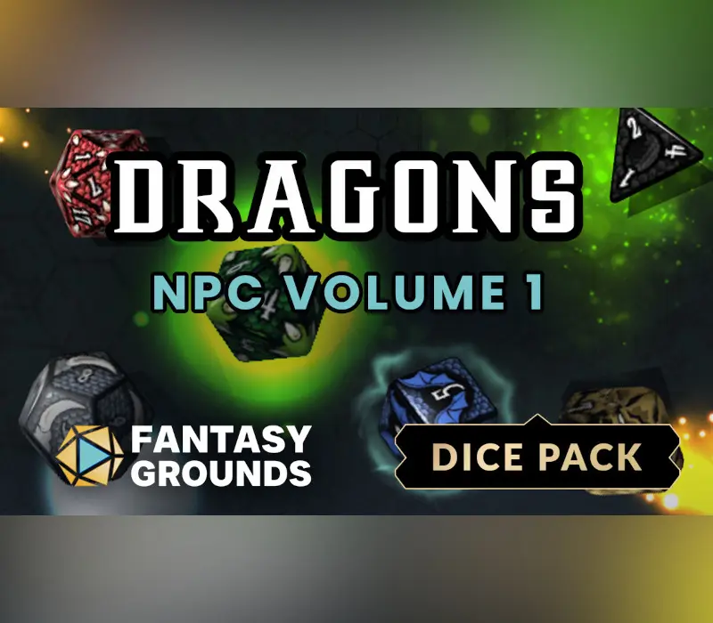 Fantasy Grounds - Dragons NPC Dice Pack Volume 1 DLC PC Steam CD Key